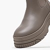 Γυναικεία Μποτάκια Chelsea.Flatform Μπεζ Δέρμα Tommy Hilfiger Γυναικεία Μποτάκια Chelsea.Flatform Μπεζ Δέρμα Tommy Hilfiger