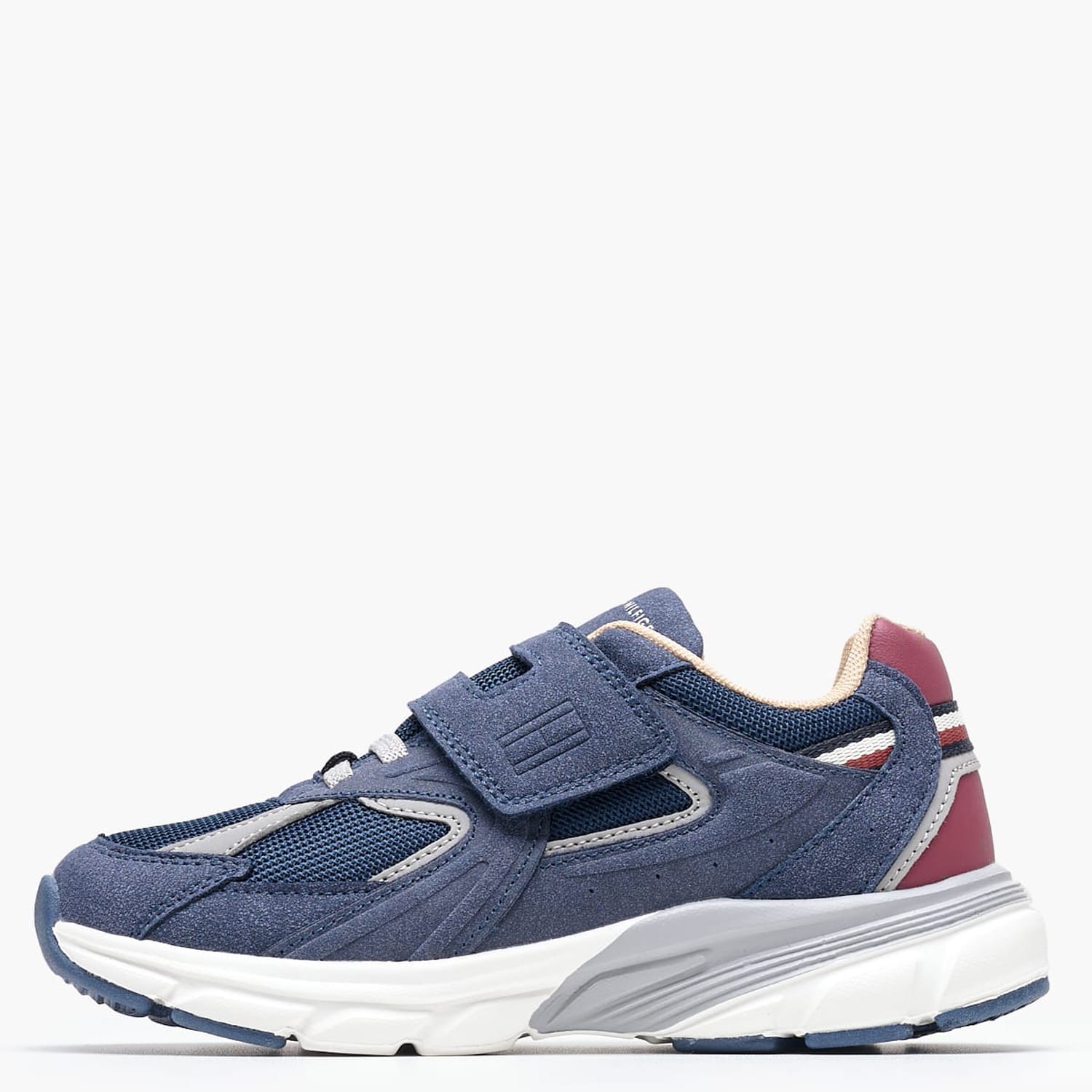 Παιδικά Παπούτσια Casual Cut.V.Sneaker Μπλε ECOleather-Ύφασμα Tommy Hilfiger