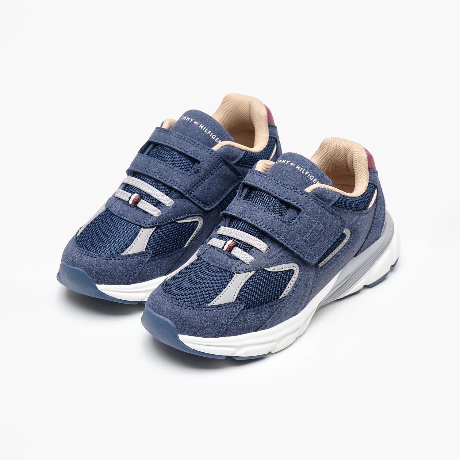 Kids Casual Shoes Cut.V.Sneaker Blue ECOleather-Fabric Tommy Hilfiger Kids Casual Shoes Cut.V.Sneaker Blue ECOleather-Fabric Tommy Hilfiger