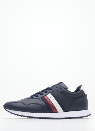 Γυναικείες Μπαλαρίνες Essential.Ballerina Μαύρο Δέρμα Tommy Hilfiger