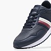 Ανδρικά Παπούτσια Casual Ess.Runner Μπλε Δέρμα Tommy Hilfiger Ανδρικά Παπούτσια Casual Ess.Runner Μπλε Δέρμα Tommy Hilfiger