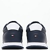 Ανδρικά Παπούτσια Casual Ess.Runner Μπλε Δέρμα Tommy Hilfiger Ανδρικά Παπούτσια Casual Ess.Runner Μπλε Δέρμα Tommy Hilfiger