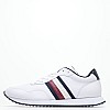 Men Casual Shoes Ess.Runner White Leather Tommy Hilfiger Men Casual Shoes Ess.Runner White Leather Tommy Hilfiger