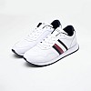 Men Casual Shoes Ess.Runner White Leather Tommy Hilfiger Men Casual Shoes Ess.Runner White Leather Tommy Hilfiger
