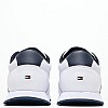 Men Casual Shoes Ess.Runner White Leather Tommy Hilfiger Men Casual Shoes Ess.Runner White Leather Tommy Hilfiger