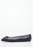 Γυναικείες Μπαλαρίνες Essential.Ballerina Μπλε Δέρμα Tommy Hilfiger