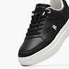 Γυναικεία Παπούτσια Casual Feminine.Court Μαύρο Δέρμα Tommy Hilfiger
