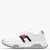Παιδικά Παπούτσια Casual Flag.Silver Άσπρο ECOleather-Ύφασμα Tommy Hilfiger Παιδικά Παπούτσια Casual Flag.Silver Άσπρο ECOleather-Ύφασμα Tommy Hilfiger