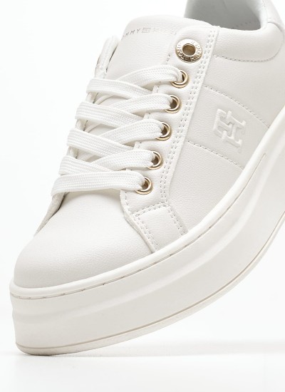 Παιδικά Μποτάκια L.Bootie Κίτρινο ECOleather Tommy Hilfiger