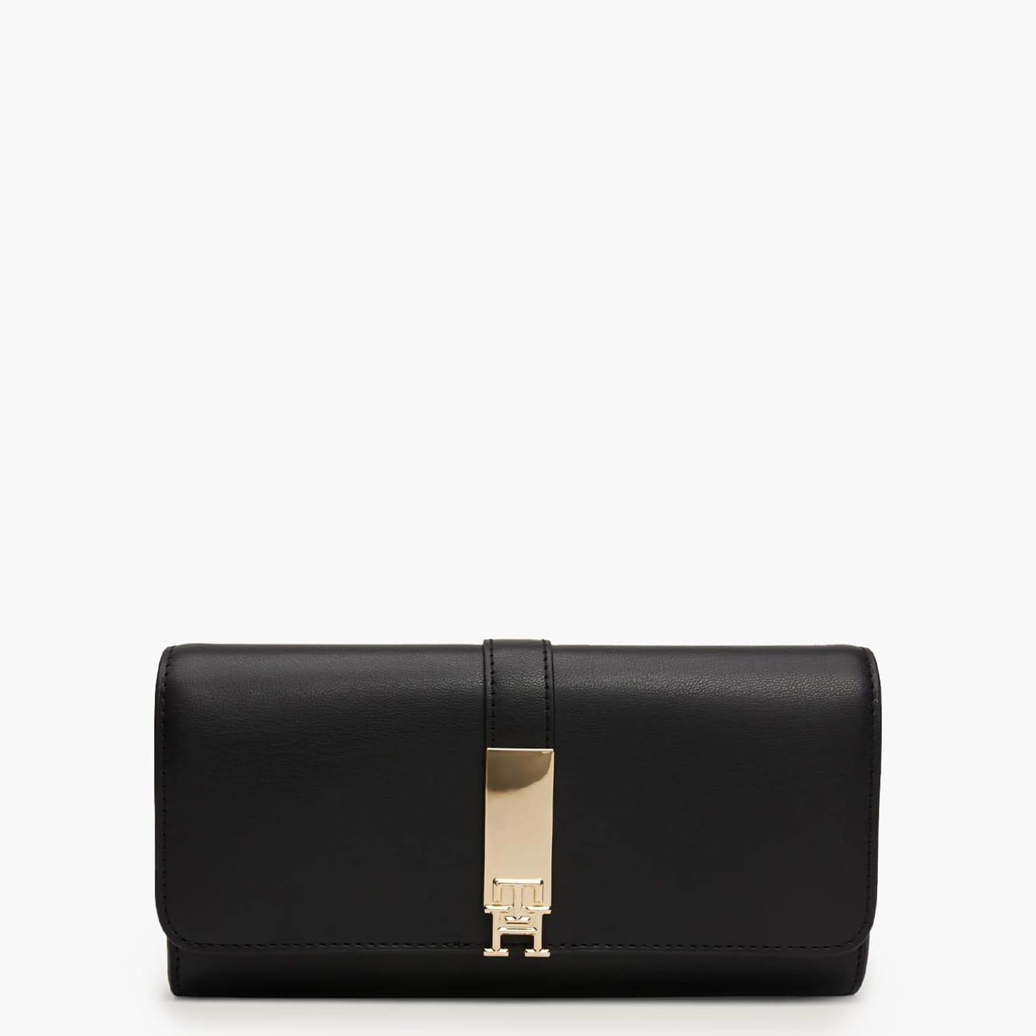 Γυναικεία Πορτοφόλια Heritage.Flap Μαύρο ECOleather Tommy Hilfiger