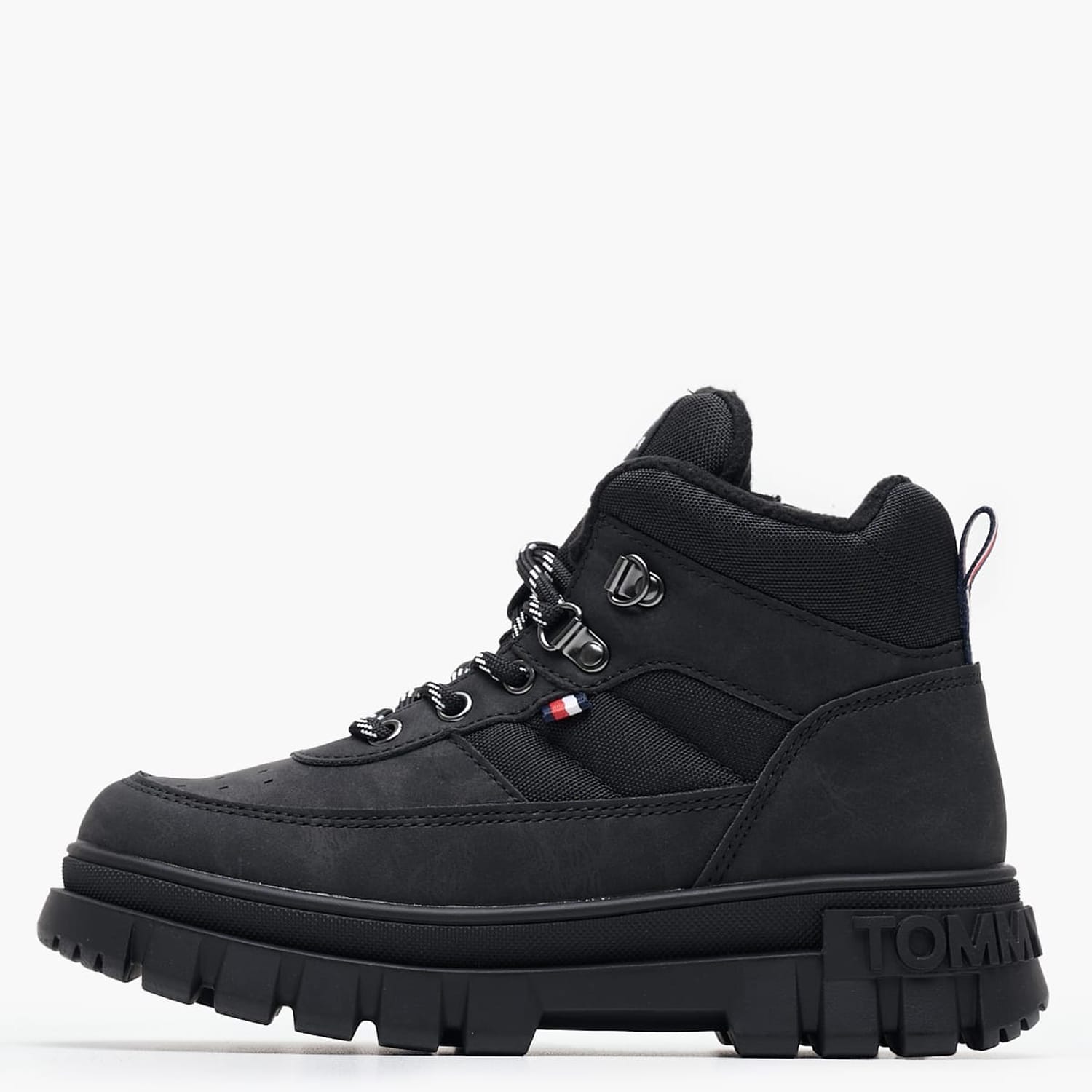 Παιδικά Μποτάκια Ice.Bootie Μαύρο ECOleather Tommy Hilfiger