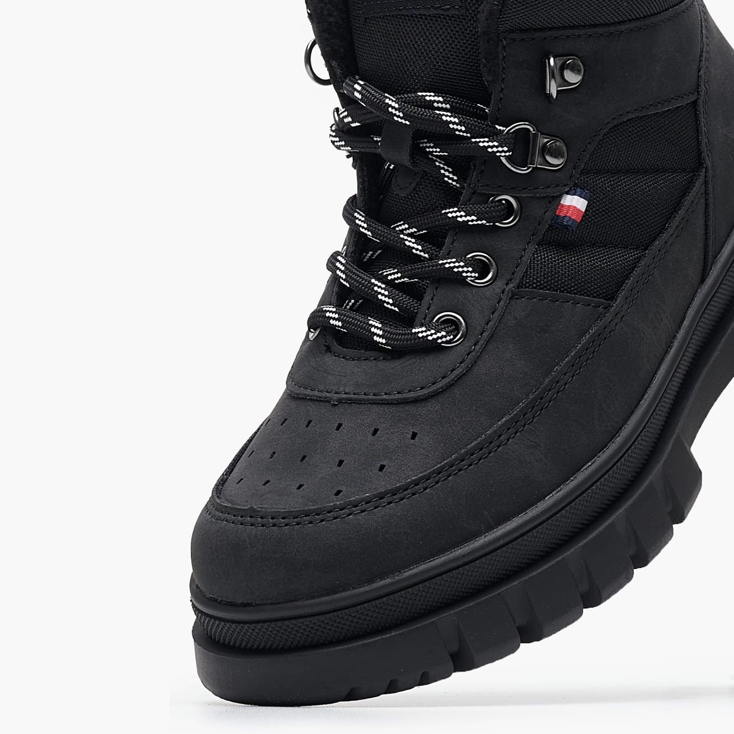 Παιδικά Μποτάκια Ice.Bootie Μαύρο ECOleather Tommy Hilfiger