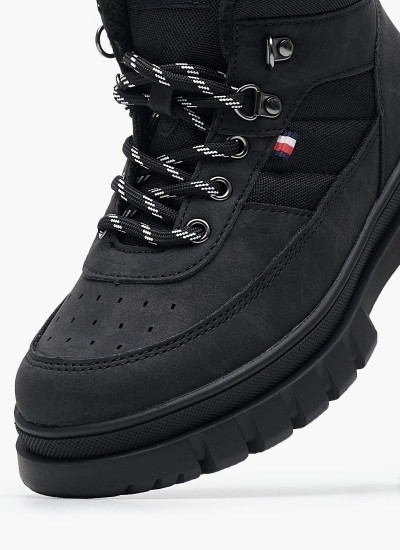 Παιδικά Μποτάκια Grayjay.Bc Μπλε ECOleather Geox