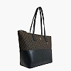 Γυναικείες Τσάντες Jacquard.Tote Μαύρο ECOleather-Ύφασμα Tommy Hilfiger Γυναικείες Τσάντες Jacquard.Tote Μαύρο ECOleather-Ύφασμα Tommy Hilfiger