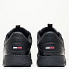 Ανδρικά Παπούτσια Casual Jeans.Flexi Μαύρο Δέρμα Tommy Hilfiger