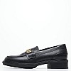 Women Moccasins Lea.Loafer Black Leather Tommy Hilfiger Women Moccasins Lea.Loafer Black Leather Tommy Hilfiger