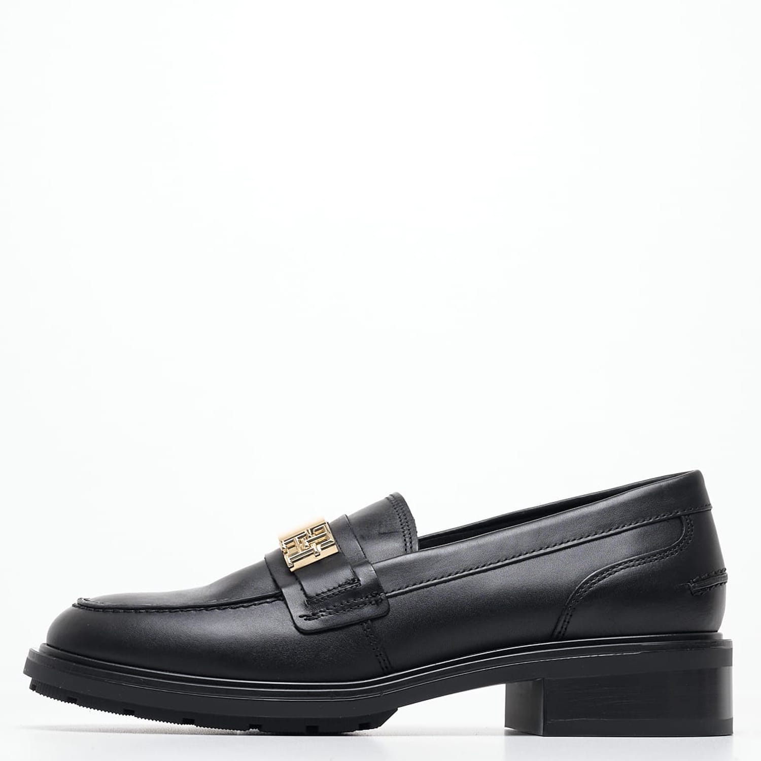 Γυναικεία Μοκασίνια Lea.Loafer Μαύρο Δέρμα Tommy Hilfiger