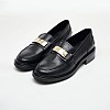 Women Moccasins Lea.Loafer Black Leather Tommy Hilfiger Women Moccasins Lea.Loafer Black Leather Tommy Hilfiger