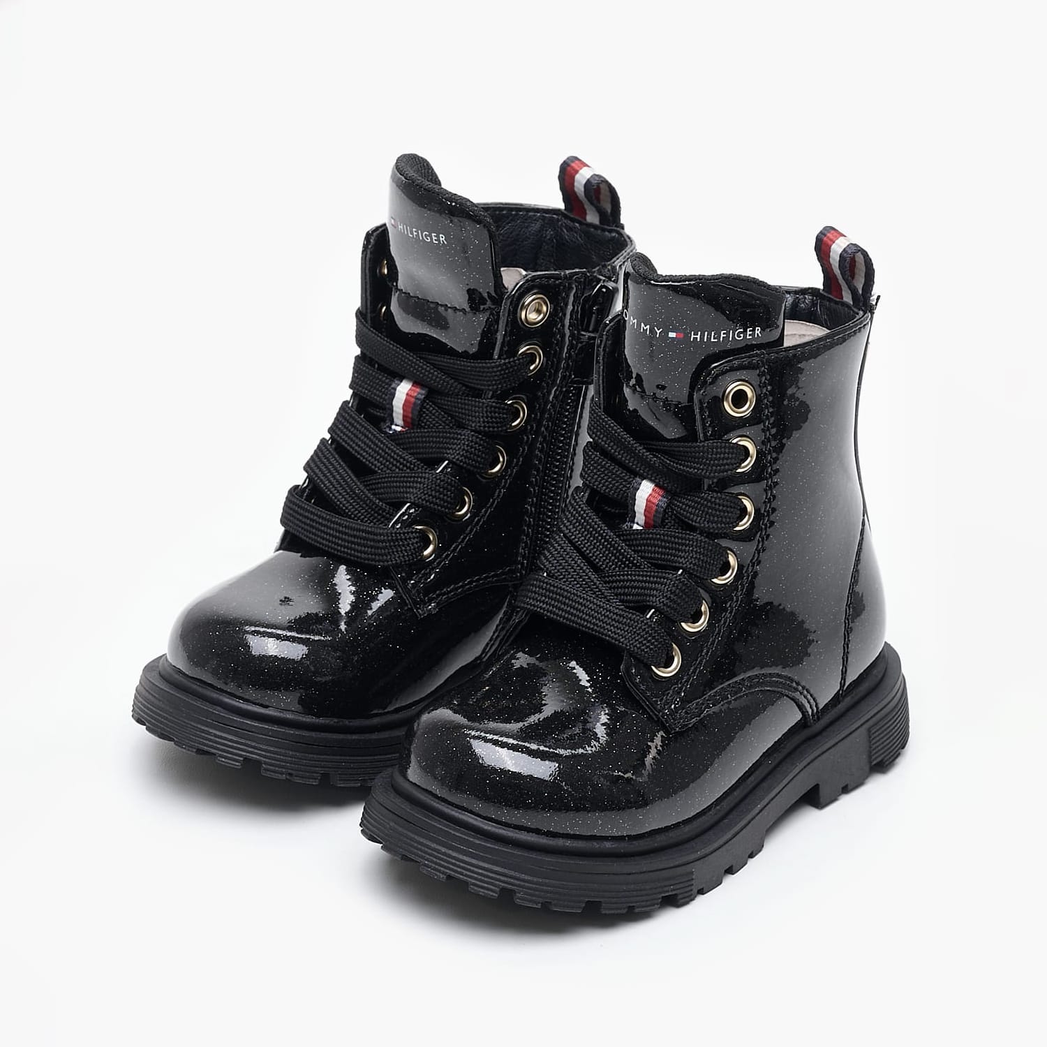 Παιδικά Μποτάκια Lst.Bootie Μαύρο ECOleather Tommy Hilfiger
