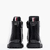 Παιδικά Μποτάκια Lst.Bootie Μαύρο ECOleather Tommy Hilfiger