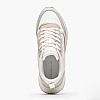 Γυναικεία Παπούτσια Casual Monogram.Runner Μπεζ Δέρμα-Ύφασμα Tommy Hilfiger Casual - Sneakers Tommy Hilfiger Monogram.Runner-Beige