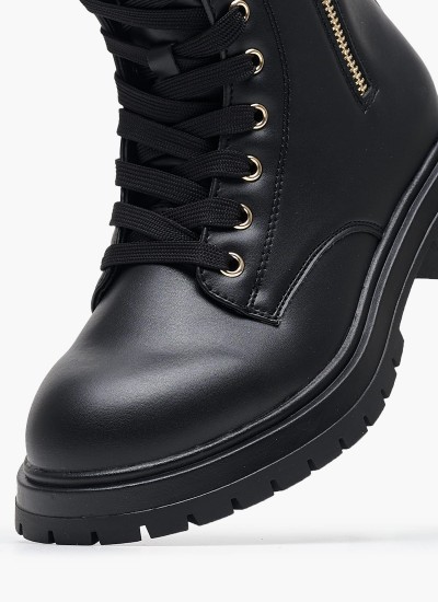 Παιδικά Μποτάκια Ottis.Padded Μαύρο ECOleather Pepe Jeans