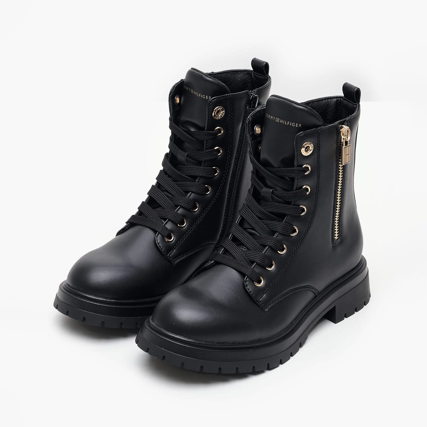 Παιδικά Μποτάκια Mountain.Bootie Μαύρο ECOleather Tommy Hilfiger Παιδικά Μποτάκια Mountain.Bootie Μαύρο ECOleather Tommy Hilfiger