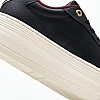 Women Casual Shoes Platform.Sneaker Black Leather Tommy Hilfiger Women Casual Shoes Platform.Sneaker Black Leather Tommy Hilfiger