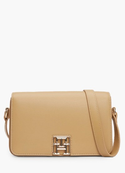 Γυναικείες Τσάντες Reset.Cross Μπεζ ECOleather Tommy Hilfiger
