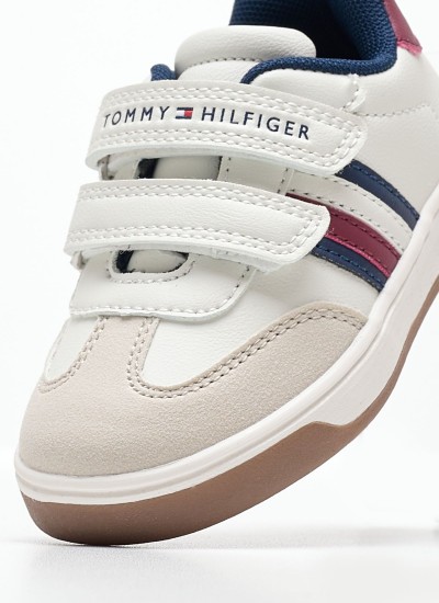 Παιδικά Μποτάκια L.Bootie Κίτρινο ECOleather Tommy Hilfiger