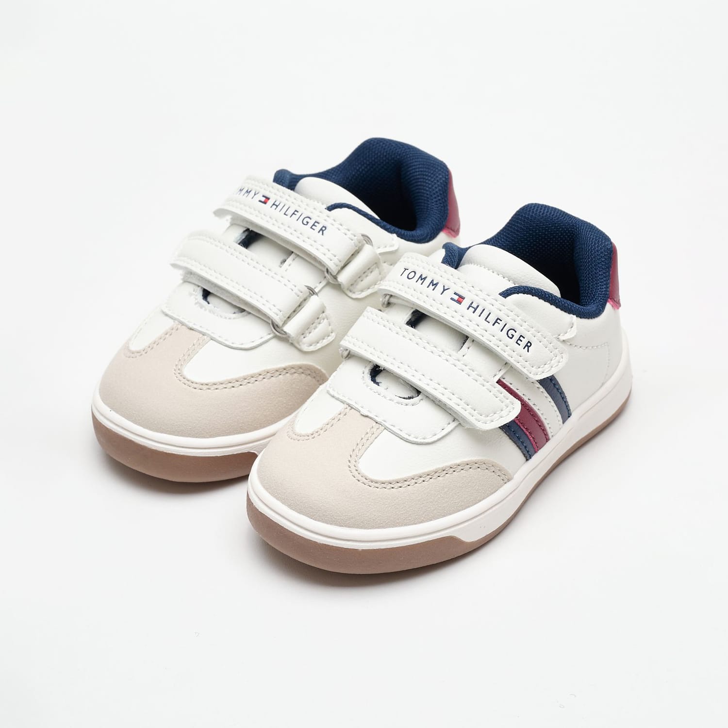 Παιδικά Παπούτσια Casual Stripes.Vlc Μπεζ ECOleather Tommy Hilfiger Casual - Sneakers Tommy Hilfiger Stripes.Vlc-Beige