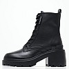 Γυναικεία Μποτάκια Tjw.Heel Μαύρο Δέρμα Tommy Hilfiger Γυναικεία Μποτάκια Tjw.Heel Μαύρο Δέρμα Tommy Hilfiger