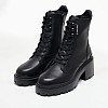 Γυναικεία Μποτάκια Tjw.Heel Μαύρο Δέρμα Tommy Hilfiger Γυναικεία Μποτάκια Tjw.Heel Μαύρο Δέρμα Tommy Hilfiger