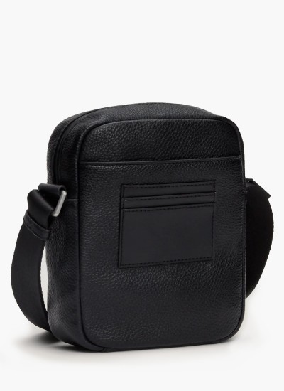 Ανδρικές Τσάντες Transit.Mini Μαύρο ECOleather Tommy Hilfiger
