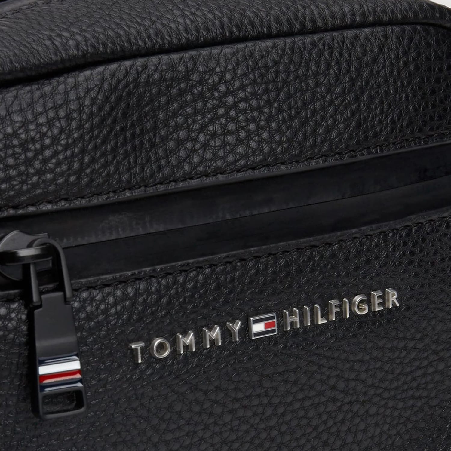 Ανδρικές Τσάντες Transit.Mini Μαύρο ECOleather Tommy Hilfiger Ανδρικές Τσάντες Transit.Mini Μαύρο ECOleather Tommy Hilfiger