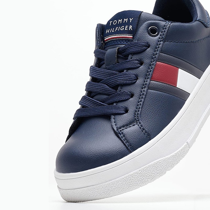 Παιδικά Παπούτσια Casual Uni.Flag Μπλε ECOleather Tommy Hilfiger