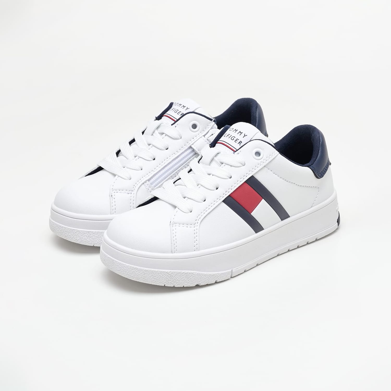 Παιδικά Παπούτσια Casual Uni.Flag Άσπρο ECOleather Tommy Hilfiger Παιδικά Παπούτσια Casual Uni.Flag Άσπρο ECOleather Tommy Hilfiger