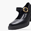 Women Pumps & Peeptoes Low 2445.53003 Black Leather Mortoglou Women Pumps & Peeptoes Low 2445.53003 Black Leather Mortoglou