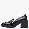 Women Moccasins 2445.53006 Black Leather Mortoglou Women Moccasins 2445.53006 Black Leather Mortoglou