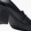 Women Moccasins 2445.53006 Black Leather Mortoglou Women Moccasins 2445.53006 Black Leather Mortoglou