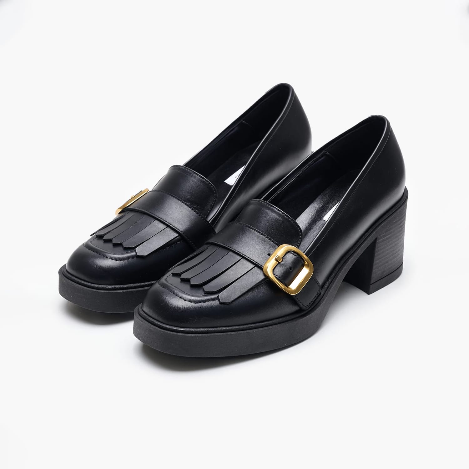 Women Moccasins 2445.53006 Black Leather Mortoglou Women Moccasins 2445.53006 Black Leather Mortoglou