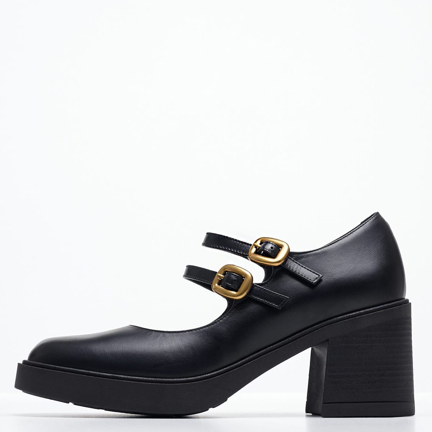 Γυναικείες Γόβες & Peeptoes Χαμηλές 2445.53009 Μαύρο Δέρμα Mortoglou