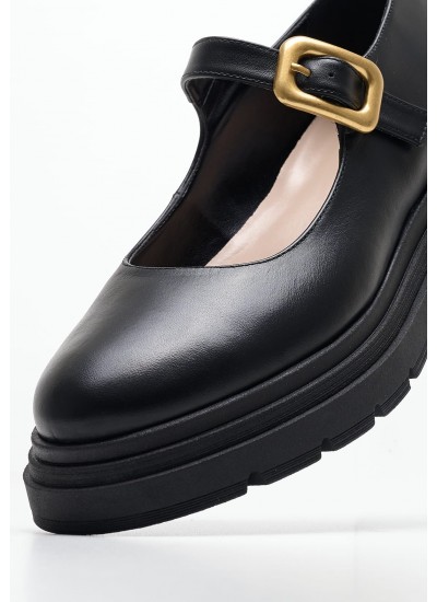 Γυναικεία Flats Mood Μαύρο Δέρμα Windsor Smith