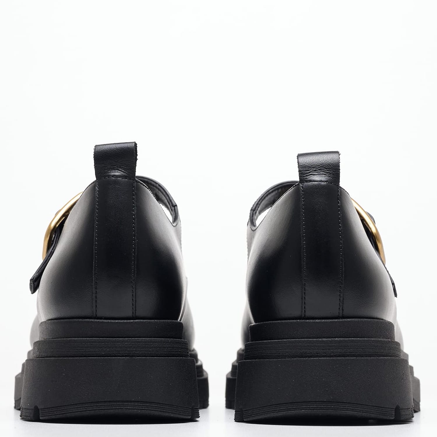Women Moccasins 2446.20022 Black Leather Mortoglou Women Moccasins 2446.20022 Black Leather Mortoglou