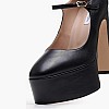 Women Pumps & Peeptoes High 2451.83304 Black Leather Mortoglou