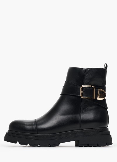 Γυναικείες Γόβες & Peeptoes Ψηλές 2342.5001 Μωβ Δέρμα Mortoglou