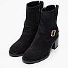 Women Boots 2452.65505 Black Buckskin Mortoglou
