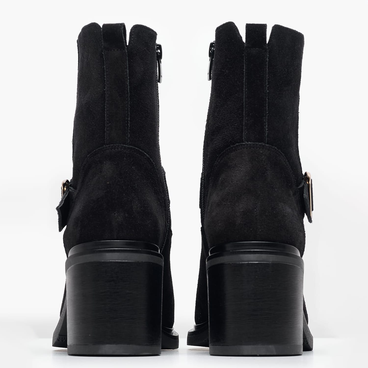 Women Boots 2452.65505 Black Buckskin Mortoglou