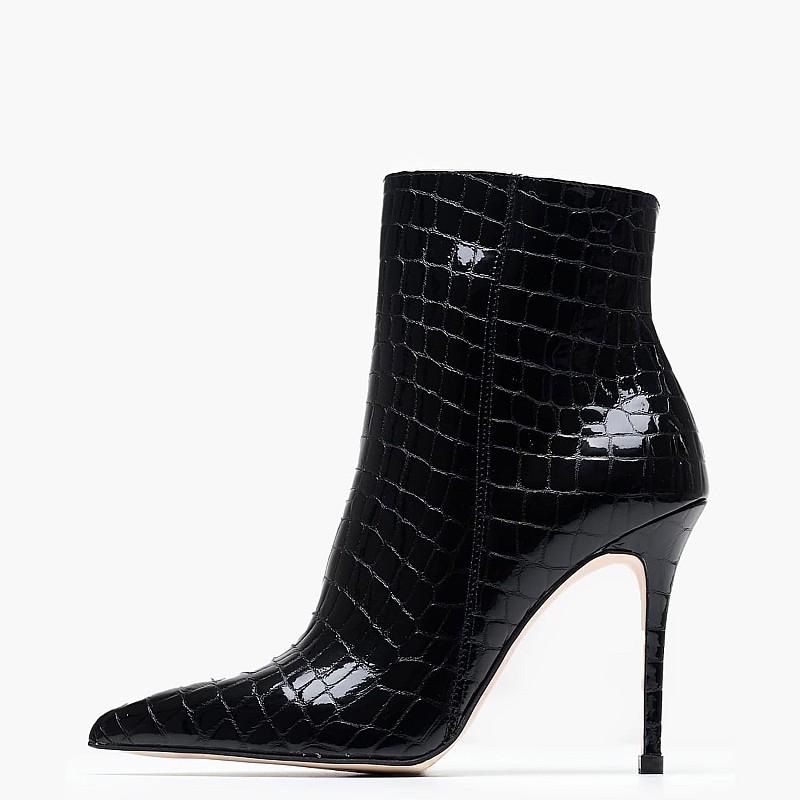 Women Boots 2457.105101 Black Patent Leather Mortoglou