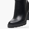 Women Boots 2458.65306 Black Leather Mortoglou